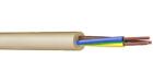 2183Y 3 Core Mains Cable, 0.50mm, 3A, Gold, 5m - PELB0726
