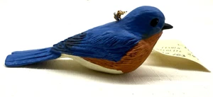 Western Bluebird Christmas Ornament by Fisher Wildlife, 4.25" - Picture 1 of 3