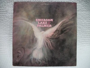 EMERSON LAKE & PALMER SELF TITLED VINYL LP RECORD 1970 - Imagen 1 de 3