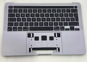 Keyboard topcase clavier QWERTY ALLEMAND APPLE MacBook PRO 13" 2020 A2338 M1 - Afbeelding 1 van 2