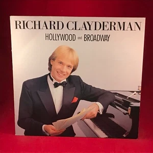 RICHARD CLAYDERMAN Hollywood And Broadway 1986 UK vinyl LP EXCELLENT CONDITION - Imagen 1 de 4