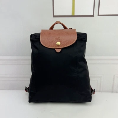 Longchamp Black Small Backpack - image 1 of 4