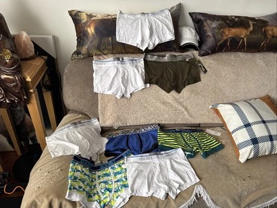 Juego de 8 calzoncillos boxer 2(X)IST para hombre ropa interior talla mediana, nuevos Foto 1 de 4