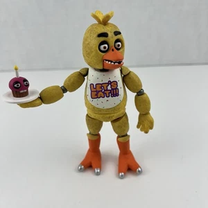 Figura Funko 2016 FNAF Five Nights Freddys serie uno CHICA 5" con Cupcake - Imagen 1 de 5