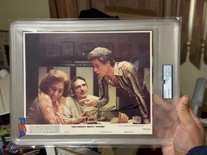 Foto firmada por John Travolta 8x10 promoción PSA autógrafo auténtico sábado noche - Imagen 1 de 4