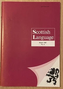 Scottish Language Winter 1987 No. 6 - Picture 1 of 1