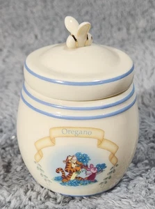 Lenox Disney Tigger & Ferkel Oregano Gewürzdose Porzellan 2000 Vintage  - Bild 1 von 4