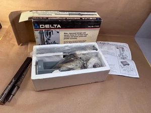 Nice - Delta Mortising Attachment for Drill Press 17-935 - New Open Box / Bits - Picture 1 of 21