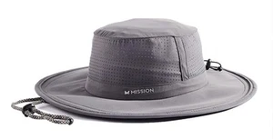 Mission Hydroactive Cooling UPF 50 Bucket Hat Charcoal NWT - Picture 1 of 3