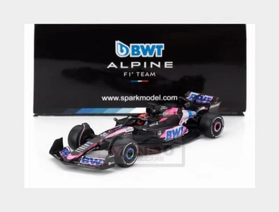 1:64 SPARK Alpine F1 A524 #31 Season 2024 Esteban Ocon Black Blue Pink Y369 - Immagine 1 di 2
