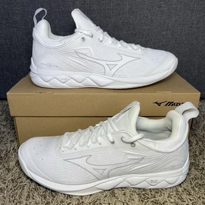 Scarpe da pallavolo Mizuno donna Wave Luminous 2 taglia 10 bianche NUOVE - Foto 1 di 7