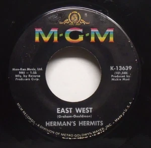Herman's Hermits - East West - 1966 British Invasion 45 - Foto 1 di 2