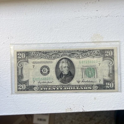 $20 1950 Chicago Star Note - Image 1 of 4