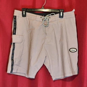 Vissla Men's Raised By Waves Swim Short Upcycled Nylon Cotton Blend Size 34 - Picture 1 of 19
