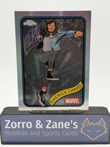 America Chavez 2025 Topps Chrome Marvel REFRACTOR #153 - Picture 1 of 2