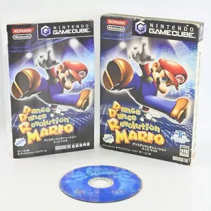 DANCE DANCE REVOLUTION with MARIO Gamecube Nintendo For JP System 3200 gc - Picture 1 of 11