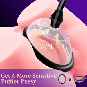 Pussy Pump Vacuum Vagina Pump to Increase Sensation and Enhance Pleasure Sex Toy - Picture 1 of 24