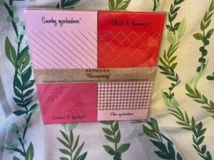 SEPHORA  THE SURPRISING  4 PACK COLLECTION EYE AND CHEEK PALETTES - RARE NIB - Picture 1 of 2