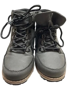Children’s Place Boys Size 3y Gray Holiday Dress Boots, EUC! Worn One Time - Picture 1 of 8
