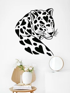 Gepard Wandtattoo groß Aufkleber Vinyl Safari Tierdekor Aufkleber AA090 - Bild 1 von 3