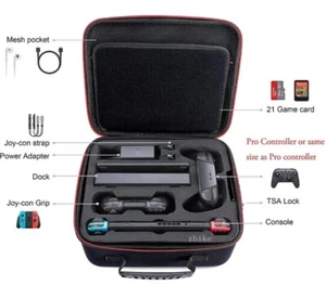 Nintendo Switch Oled Carry Case / Travel Bag - Picture 1 of 5