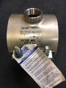 Cascade CSC2 908-2CC All Stainless Steel Service Saddle 8.62-9.08 X 2” CC - Picture 1 of 8