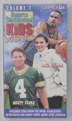 Sports Illustrated for Kids Video Volume 1 (VHS, 1997) *NEW SEALED* BRETT FAVRE - Image 1 of 4
