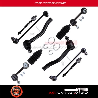 10 piezas para Nissan Altima 2007-2013 extremo de barra estabilizadora de extremo de barra estabilizadora delantera trasera Foto 1 de 4