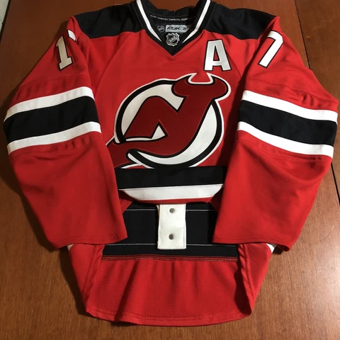 Reebok Edge Authentic Ilya Kovalchuk New Jersey Devils NHL Hockey Jersey Red 46 Cover