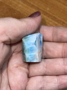 Larimar Freeform 1.03in x 1.02in x .57in 16g - Picture 1 of 24