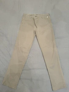 Kenzo Trousers Men Beige Size 48 EU Slim Fit - Picture 1 of 4