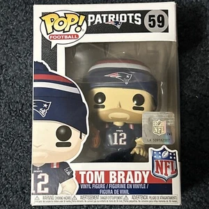 Funko POP! (2017) Tom Brady 59 NFL Football New England Patriots Figure Open Box - Picture 1 of 8