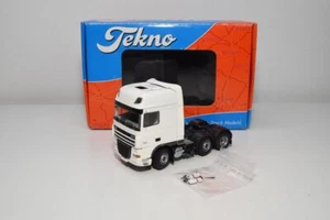 B71 1:50 33 TEKNO DAF XF TRUCK ONLY WHITE 6X2 MIB - Bild 1 von 19