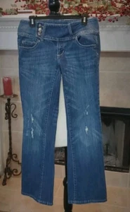 Vigoss Jeans Boot Cut Blue Denim Womens Size 7 - Picture 1 of 8