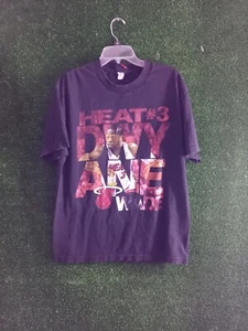 Vintage NBA Majestic Wade T-shirt Size Large - Picture 1 of 4