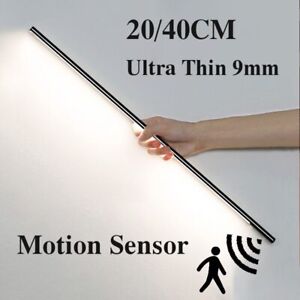 Wireless Motion Sensor Light Under Cabinet Closet LED Night Lamp Kitchen Counter