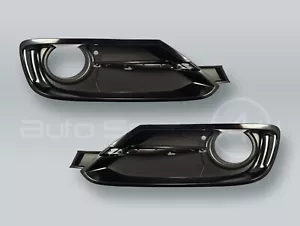 Sport Line Front Fog Light Grille PAIR fits 2012-2015 BMW 3-Series F30 F31 - Picture 1 of 2