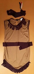 Fasching / HALLOWEEN / Kostüm Indianerin, Gr. 128, 5-7 J., gebraucht, #F 19 - Bild 1 von 4