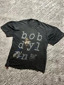 RARA T-shirt Bob Dylan 1992 Tour Tour Music - Foto 1 di 6