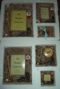Avon Baseball Boxed Set Frames, Clock & Keepsake Box - Picture 1 of 10