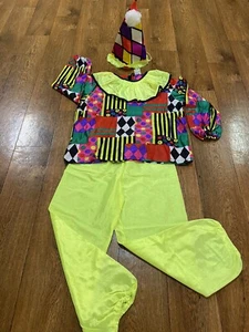 Kinder Karneval Kostüm Clown 🤡 Mädchen/ Jungs Größe 152 - Bild 1 von 14