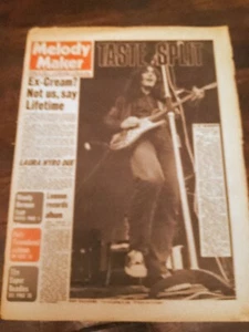 melody maker 17th oct 1970 taste jack bruce alan price keith relf james taylor - Picture 1 of 1