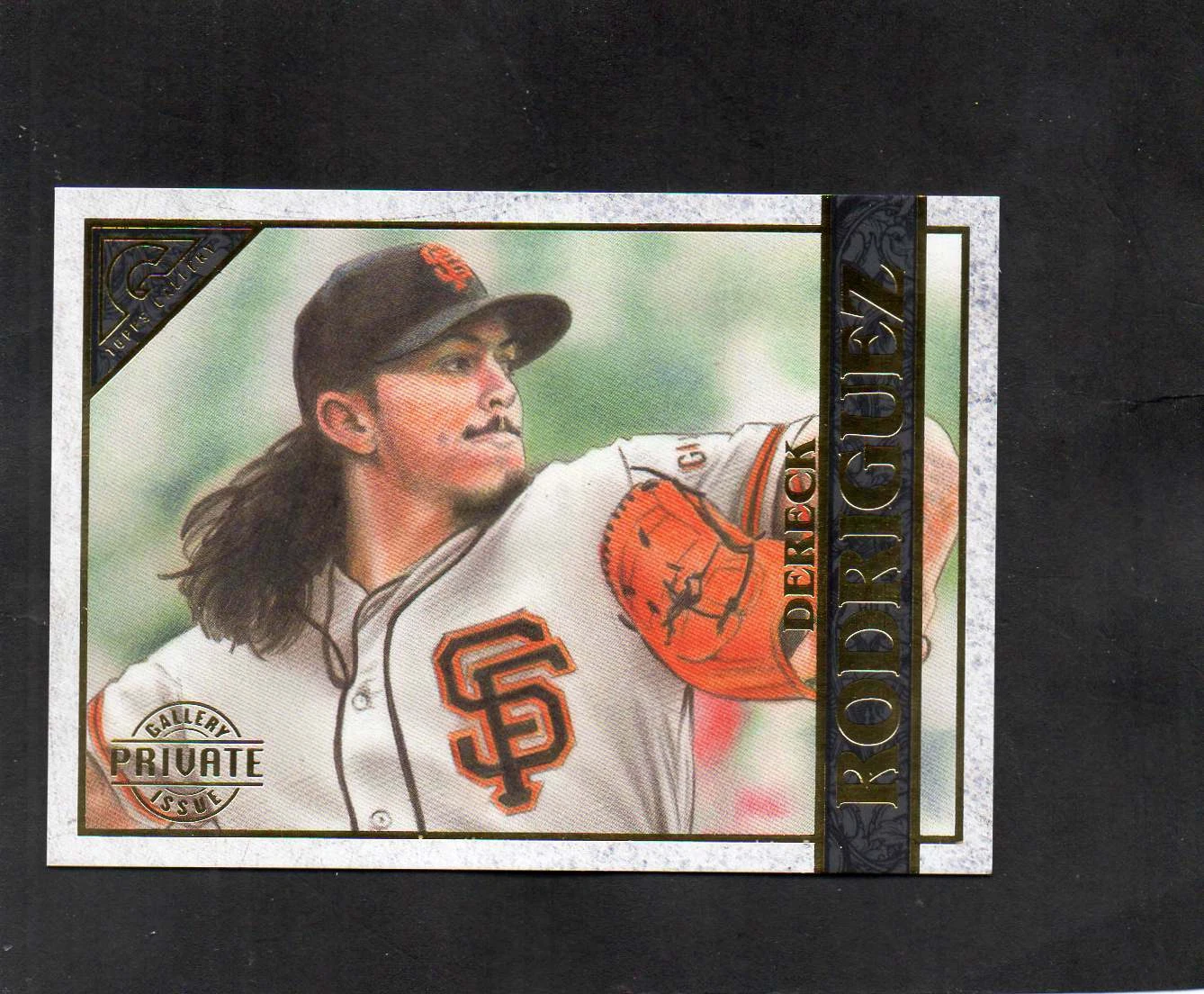 2020 Topps Gallery Private Issue Dereck Rodriguez #20 033/250