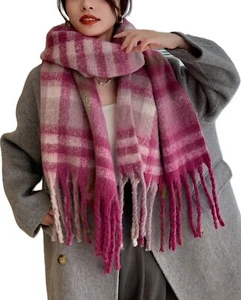 Winter Women Warm Scarf Long Shawl Large Scarves Cold Weather Thicker Blanket... - Picture 1 of 4