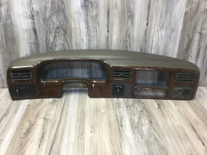 Ford F250 F350 F450 Lariat 2005 06 2007 tablero de madera radio bisel con rejillas de ventilación OEM - Imagen 1 de 9