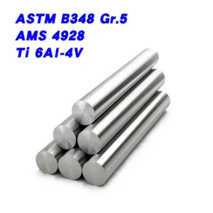 1 STCK. 16 mm Durchmesser 0,63 Zoll x 12 Zoll Titan Stab Klasse 5 Ti 6Al-4V Ti Legierung 5/8 Zoll AMS4928 - Bild 1 von 22