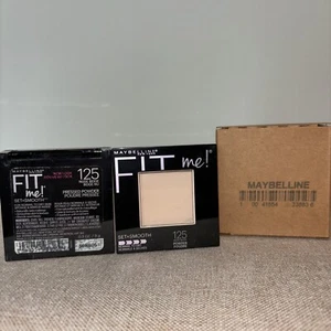 Maybelline Fit Me! Pressed Powder Nude Beige (#125)  2pk - Picture 1 of 1