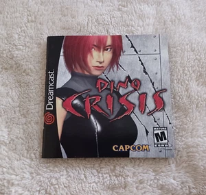 Dino Crisis SEGA Dreamcast Instruction Manual Only - Picture 1 of 3