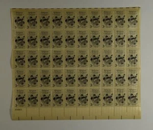 US SCOTT 1099 PANE OF 50 RELIGIOUS FREEDOM STAMPS 3 CENT FACE MNH - Picture 1 of 1