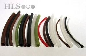 Silicone rig sleeves 5cm pieces all colours and sizes 20pcs HLS carp tackle - Picture 1 of 22
